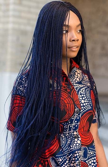 Micro Braids hairstyle