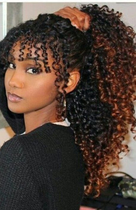 Crochet Braids style detail