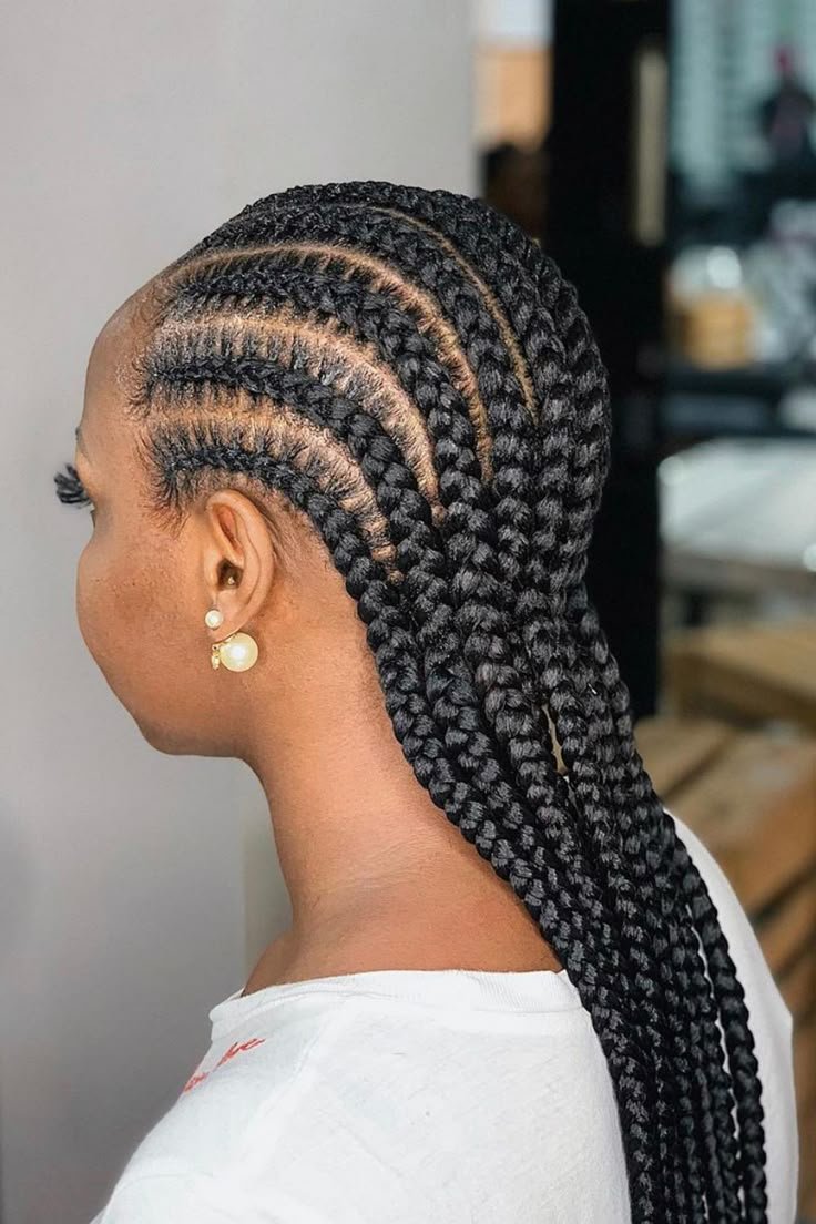 Cornrow Style detail