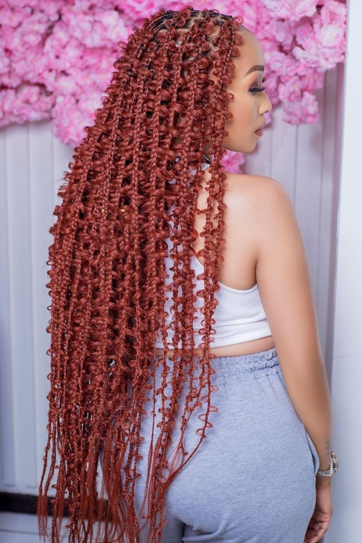 Butterfly Braids style detail